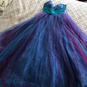 Beautiful prom or formal dress